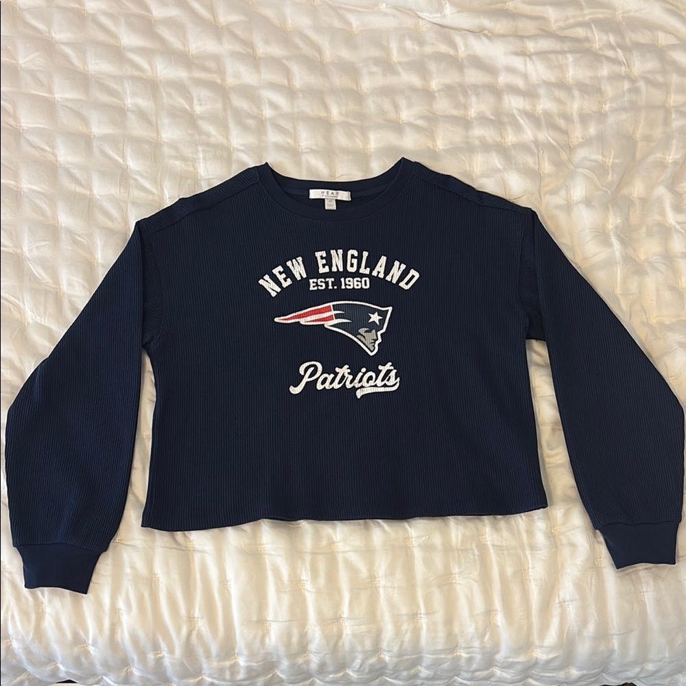 New England Patriots Navy Blue Sweatshirt